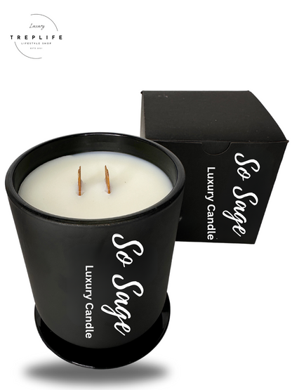 So Sage Luxury Coconut Soy Wax Candle