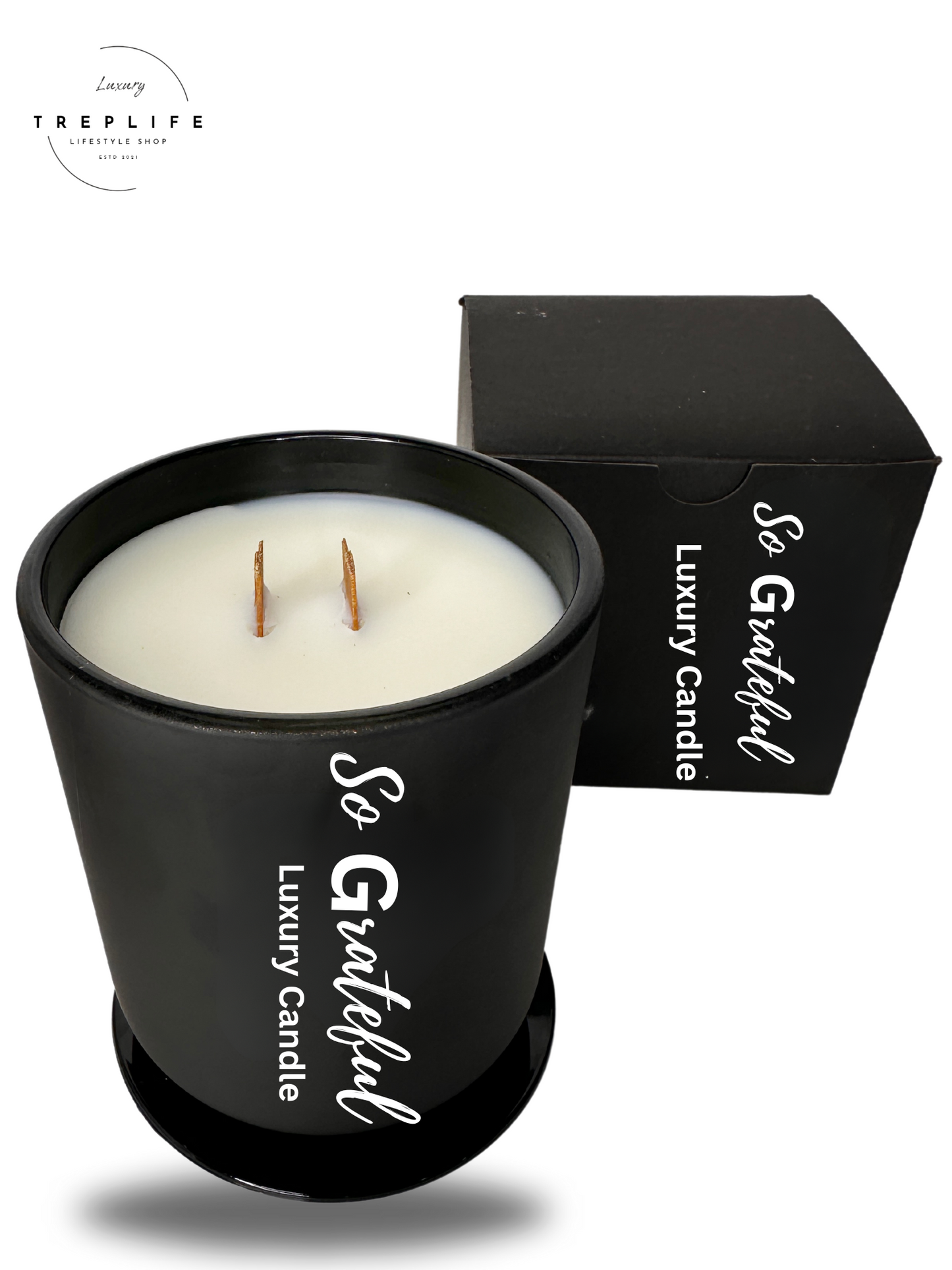 So Grateful Luxury Coconut Soy Wax Candle